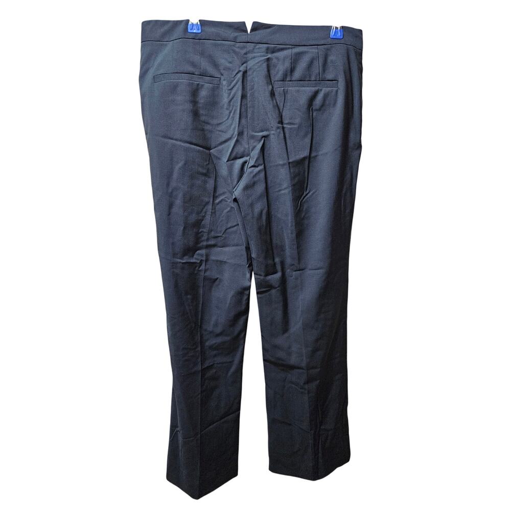 Vintage Theory Black Wool Trousers Size 6 Made USA Late 90s Y2K Archival - Picture 4 of 13